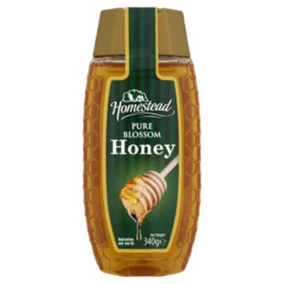 Picture of Homestead Honey Squeezy 340g x12